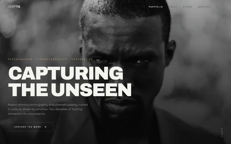 Portfolio website example